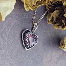 Load image into Gallery viewer, Torumaline Heart Pendant