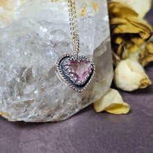 Load image into Gallery viewer, Torumaline Heart Pendant