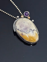 Load image into Gallery viewer, Tiffany Stone and Amethyst Pendant