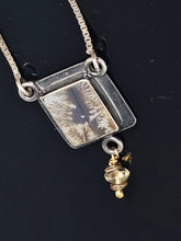 Load image into Gallery viewer, Dendritic Agate sterling Pendant