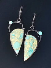 Load image into Gallery viewer, Sea Sediment Jasper earrings