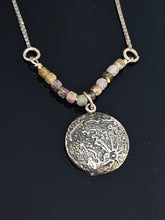 Load image into Gallery viewer, Moon Sterling Pendant