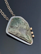 Load image into Gallery viewer, Moss Agate Pendant