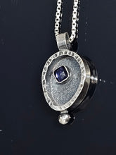 Load image into Gallery viewer, Iolite sterling Pendant