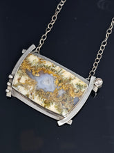 Load image into Gallery viewer, Linda Marie Plume Agate Pendant