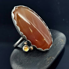Load image into Gallery viewer, Carnelian ring