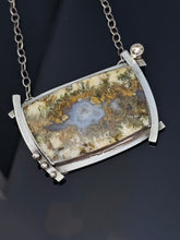 Load image into Gallery viewer, Linda Marie Plume Agate Pendant