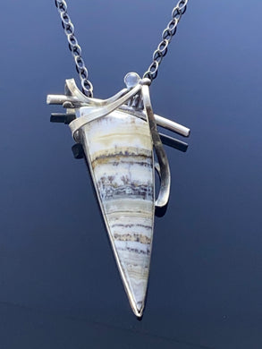 Silverlace Onyx Pendant