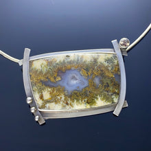 Load image into Gallery viewer, Linda Marie Plume Agate Pendant